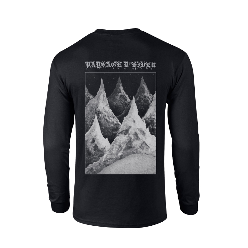 Paysage d’Hiver - Die Berge Longsleeve  |  S  |  black