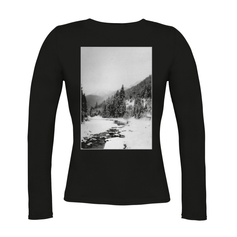 Paysage d'Hiver - Kristall & Isa Longsleeve (ladies)  |  S  |  black